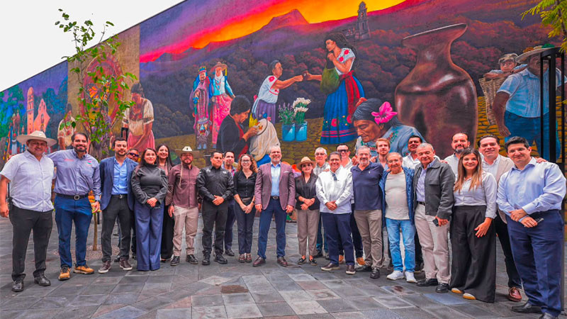 Bedolla encabeza encuentro con sector productivo de Uruapan  
