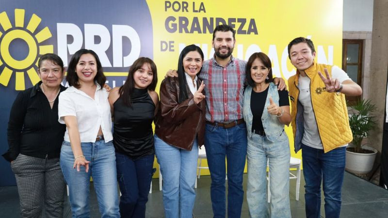 Lucila Martínez fortalece al PRD Morelia con encuentro de liderazgos rumbo a la grandeza de Michoacán, con Octavio Ocampo y Araceli Saucedo 