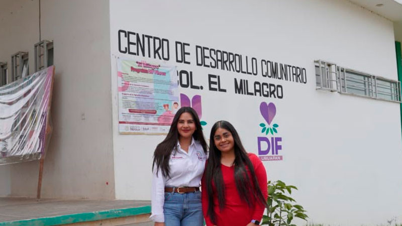 DIF Michoacán impulsa infraestructura y cohesión social en Uruapan 