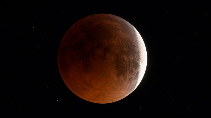 Eclipse lunar cubrirá el 96% de la Luna y será visible en América 