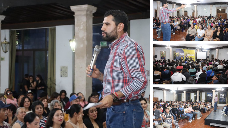 En el PRD, hay alternativa y visión de trabajo para Morelia y para todo Michoacán: Octavio Ocampo 