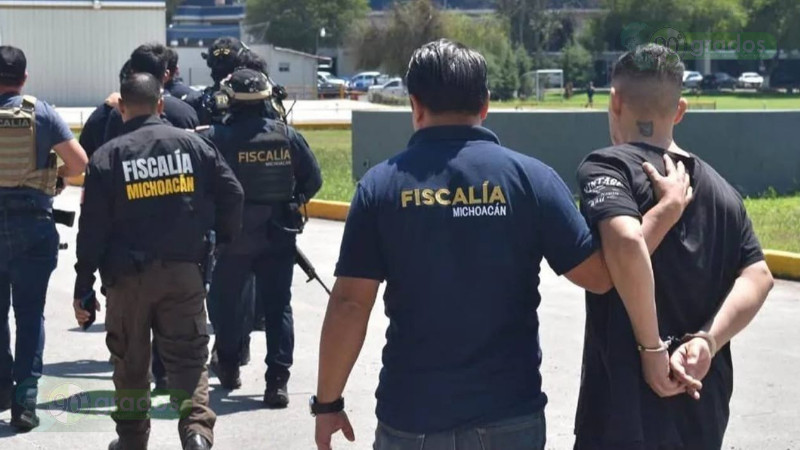 Aprehenden a presunto responsable de doble homicidio en Morelia, Michoacán 