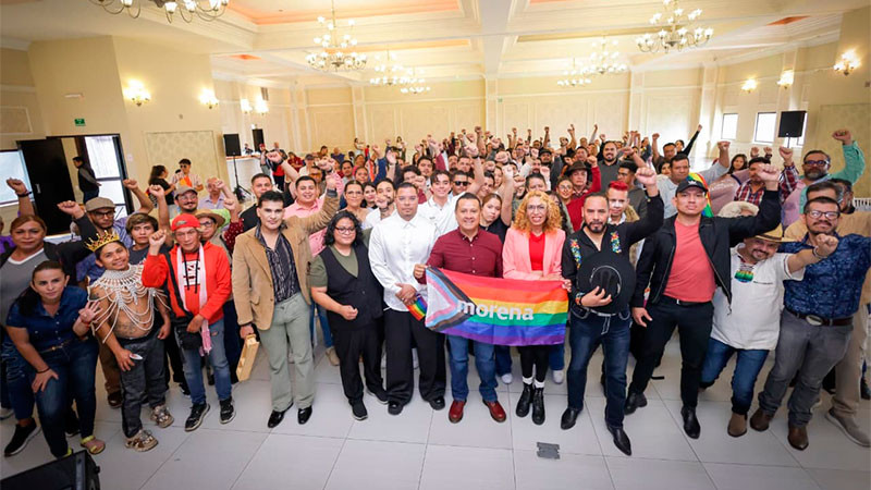 Torres Piña y colectivos LGBTTTIQ+ van juntos por una agenda de derechos y transformación  