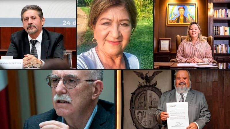 Cinco perfiles suenan para ocupar de manera interina la gubernatura de Sinaloa 