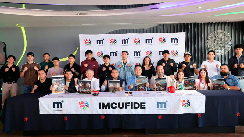 Presenta Imcufide cartelera de la función de box ‘The Mansion Fight Night’ 