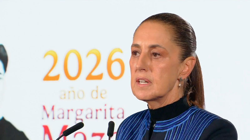 Descarta Sheinbaum desaparición de poderes en Sinaloa, ante nueva licencia de Rocha Moya 