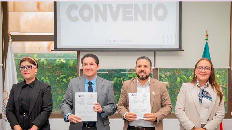 Poder Judicial de Michoacán y CEDH fortalecen colaboración para una justicia con enfoque de derechos humanos 