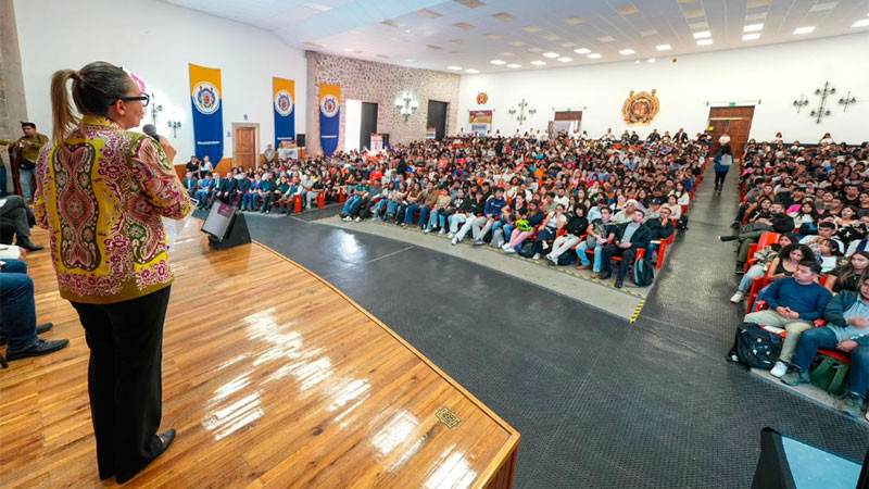 UMSNH resalta apoyo contundente de la presidenta Sheinbaum en materia educativa en Michoacán  