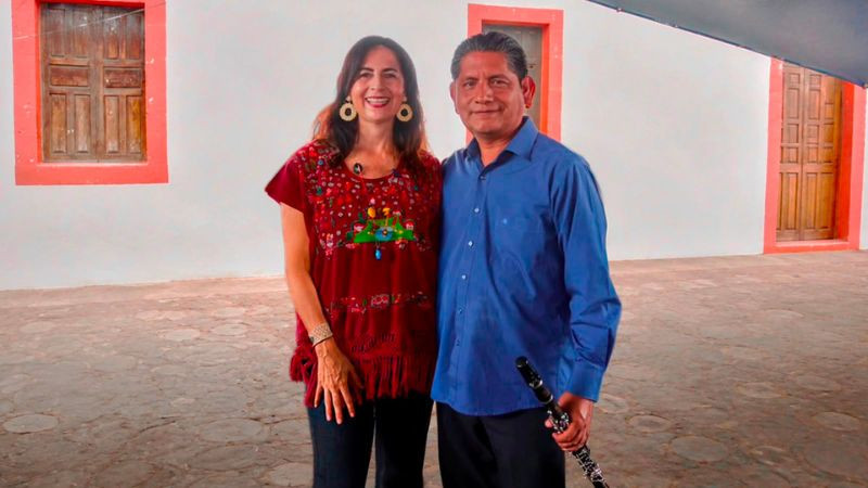 Gaby Molina impulsa el talento musical de las nuevas generaciones de la Meseta Purépecha 