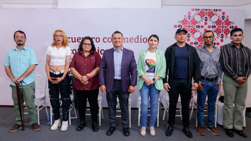 “Hay que saber escuchar a la diversidad”: Torres Piña plantea acciones para fortalecer derechos de la comunidad LGBTTTIQ+  