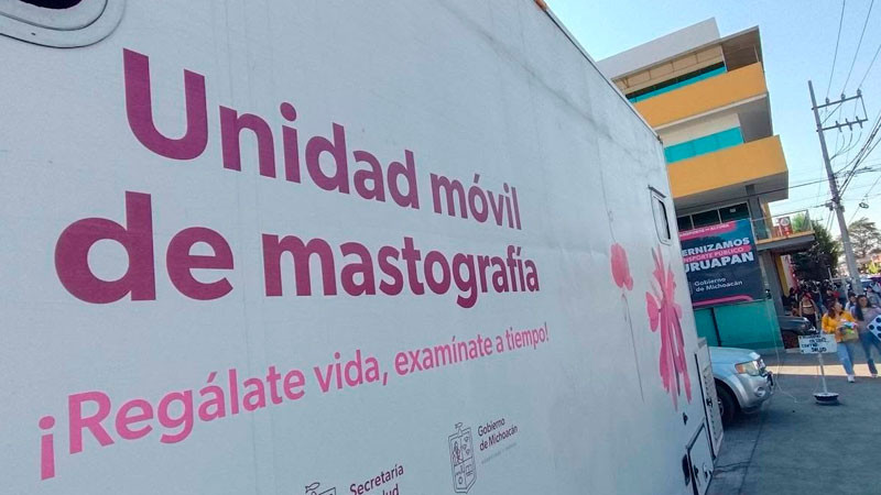 Jornada de mastografías gratuitas en el Centro de Salud de Uruapan: SSM 