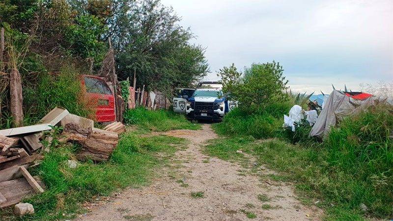 Localizan el cadáver de un hombre envuelto en cobijas en la colonia Las Delicias de Celaya, Guanajuato 