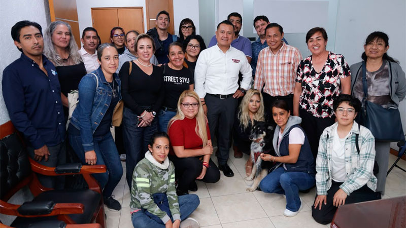 Torres Piña plantea incorporar la protección animal a las políticas públicas de Michoacán  