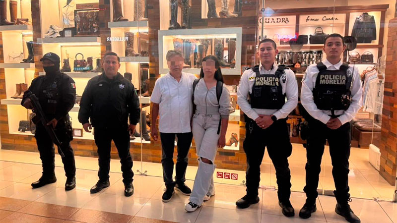 Policía Morelia localiza a joven reportada como víctima de posible secuestro virtual 
