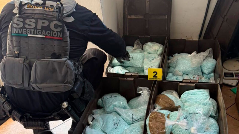 Ejército de EEUU reconoce operativo mexicano en Mexicali; fueron aseguradas 120 mil pastillas 
