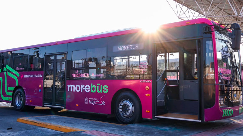El Morebús no se detiene; moderno sistema de transporte en Morelia mantiene su curso a pesar de suspensión provisional  