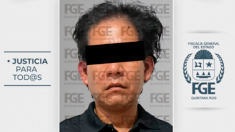 Cae hombre sospechoso de feminicidio en agravio de una menor, en Cancún, Quintana Roo 