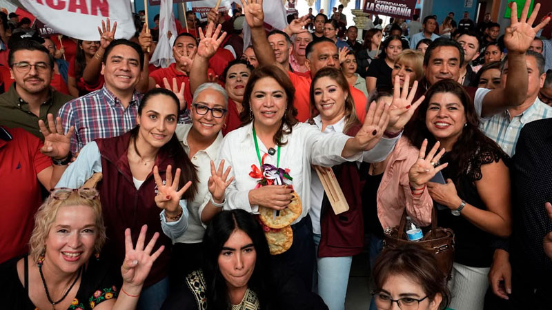 Fabiola Alanís fortalece la articulación territorial de Morena en Michoacán 