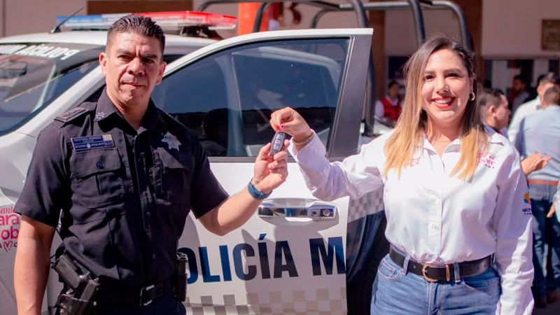 Dayana Pérez fortalece la seguridad en Salvador Escalante con nuevas patrullas y coordinación interinstitucional 