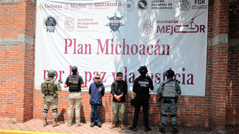 Vinculan a proceso a cuatro personas por armas y delitos contra la salud en Zinapécuaro, Michoacán 