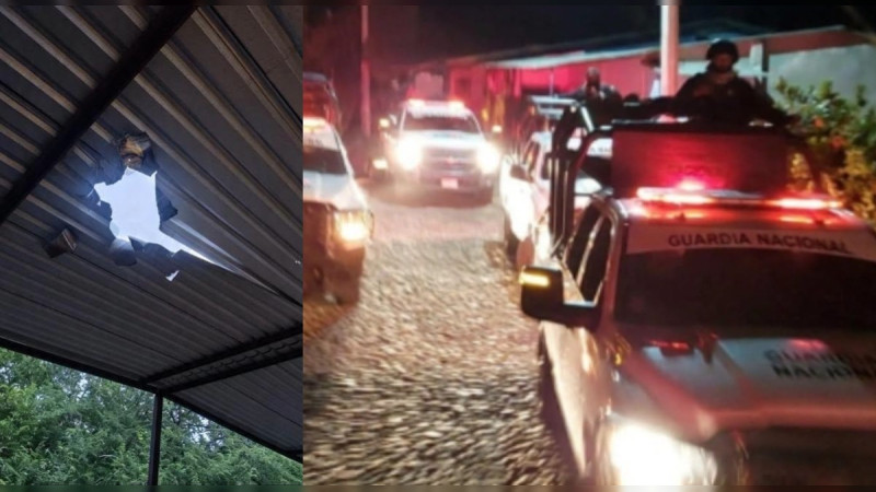 Parácuaro, Michoacán, bajo riesgo aéreo: Fiscalía confirma ataque con drones contra una bodega 