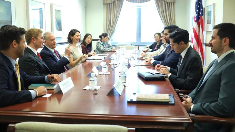 Roberto Velasco cierra agenda en Washington con reuniones sobre temas prioritarios para México 
