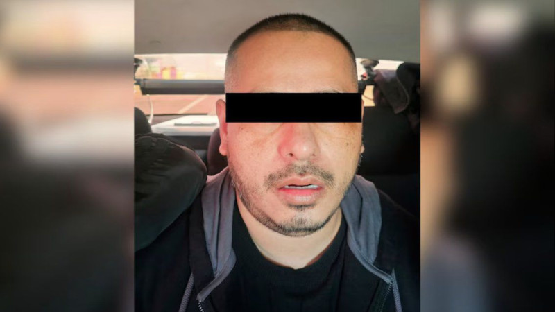 Detienen en Hidalgo a presunto líder criminal buscado en Tabasco; lo cercan sobre la México-Pachuca 