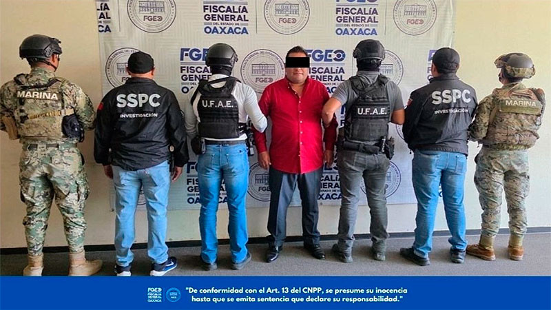 Detienen a síndico de Oaxaca de Juárez por presunto robo de vehículos 