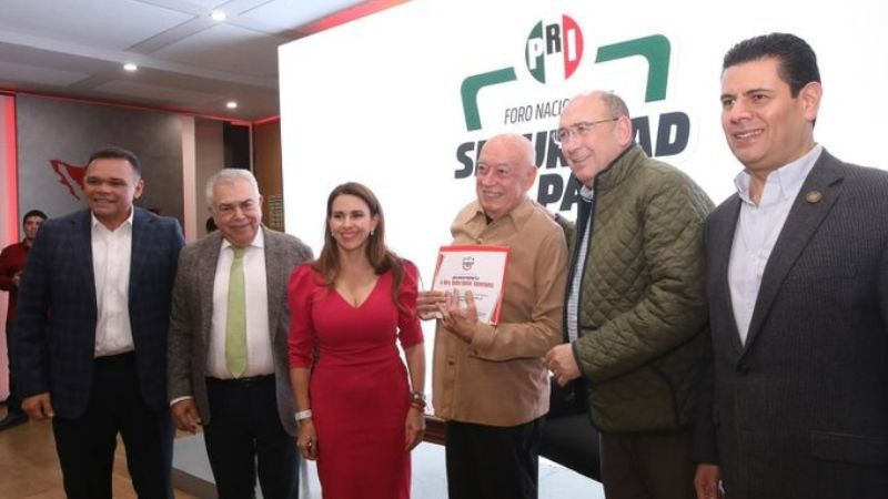 El PRI tiene una propuesta seria e integral para atender crisis de inseguridad en México: Carolina Viggiano 
