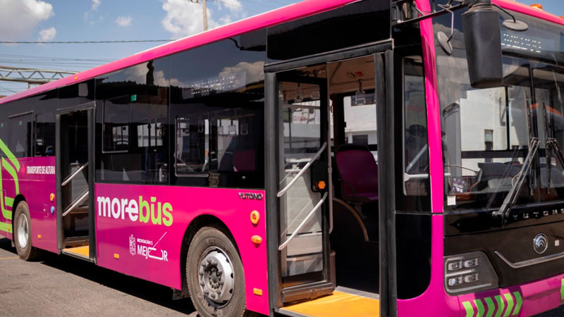 Morebús impulsará empleo y actividad económica en Morelia 