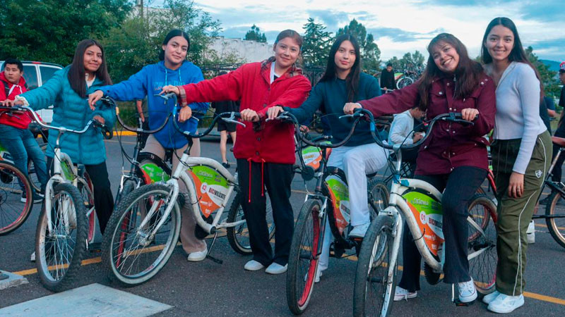 Con la edición 29 de la Rodada Nicolaita se celebró el nuevo ciclo escolar en la UMSNH  