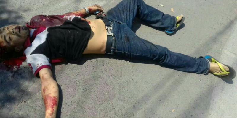 Persiguen, balean y matan a motociclista en Apatzingán, Michoacán - Foto 0 