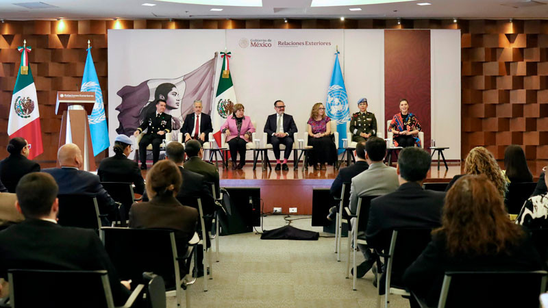 México presenta 2° Plan Nacional de Acción en Seguimiento a Resolución 1325 del Consejo de Seguridad de ONU sobre Mujeres, Paz y Seguridad 