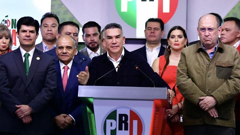 México y las familias mexicanas cuentan con el PRI: Alejandro Moreno 