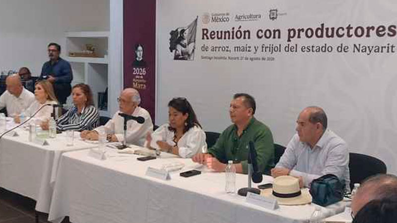 AGRICULTURA y Gobierno de Nayarit liberan de deudas a casi 4 mil productores 