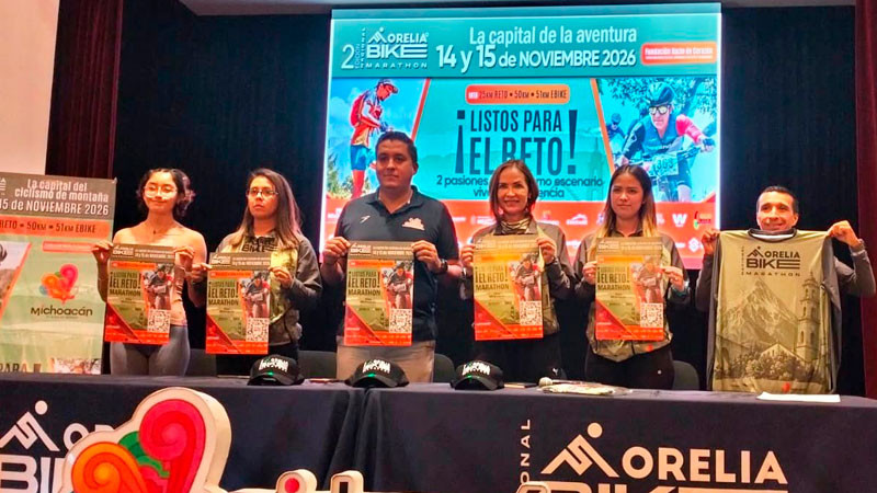 Morelia Bike Marathon reunirá deporte, naturaleza y turismo en Morelia 
