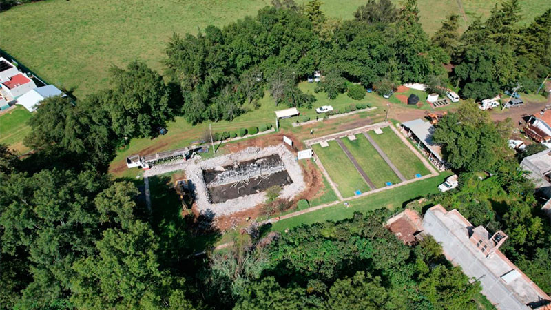 Avanza Plan Michoacán con la modernización de planta tratadora de aguas en Quiroga 