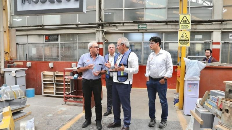 Industria metalúrgica fortalece desarrollo económico de Michoacán: Bedolla 