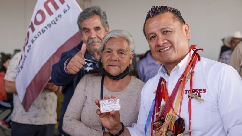 Pensiones del Bienestar garantizan una vejez digna para nuestros adultos mayores:  Carlos Torres Piña  