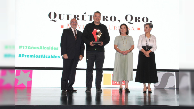 Reconocen estrategia de movilidad de Felifer Macías con premio nacional a mejores prácticas 