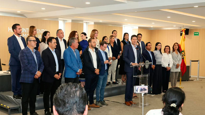 Grupo Parlamentario del PAN reconoce trabajo de Alfonso Martínez en Morelia 
