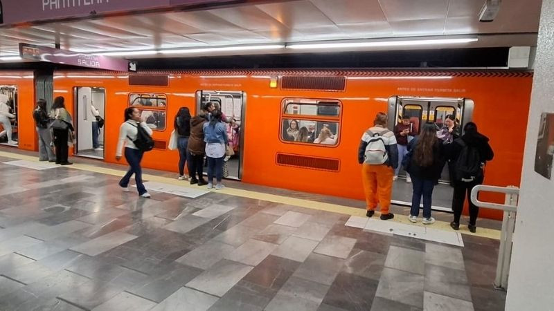 Lluvias afectan servicio de la Línea A del Metro de la CDMX 