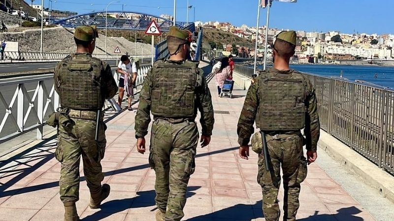 Detienen a cuatro marroquíes tras ataque con piedras a soldados en Ceuta 