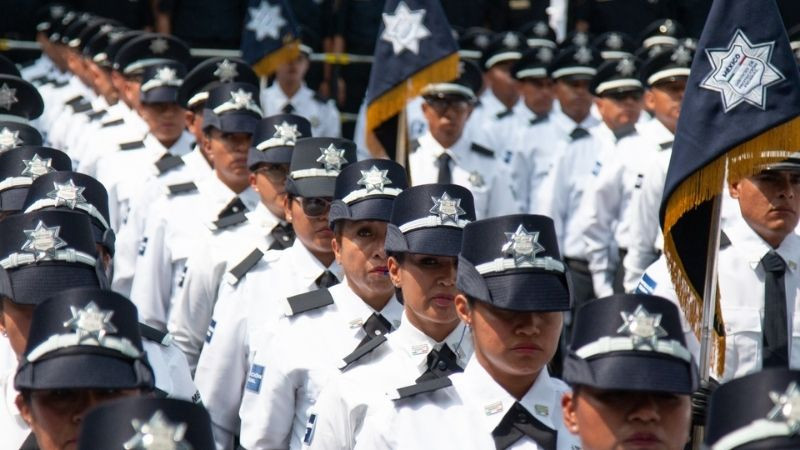 Se incorporan 355 nuevos elementos al Servicio de Protección Federal 