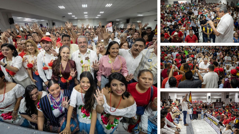 Reconoce Morón entrega del pueblo de Michoacán a la Cuarta Transformación 