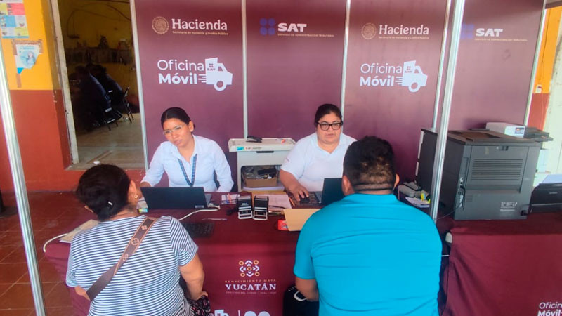 Oficina Móvil del SAT realizará 9 mil 300 trámites en la primera semana de septiembre  