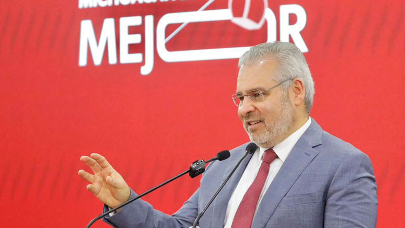 Con inversión de 58 mil mdp para Michoacán, se consolida respaldo de Sheinbaum: Bedolla 