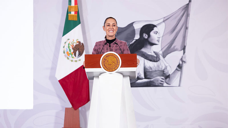 Sheinbaum suspende la "mañanera" del 1° de septiembre por presentación de su Segundo Informe de Gobierno 