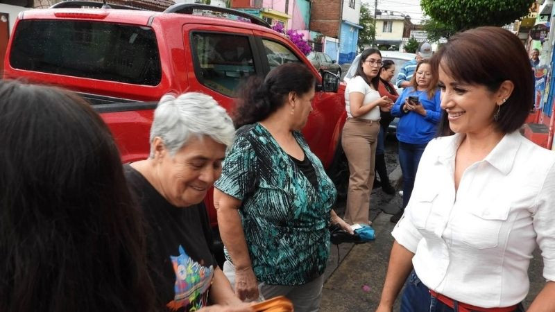 Lucila Martínez lleva las demandas de las colonias al Ayuntamiento de Morelia 