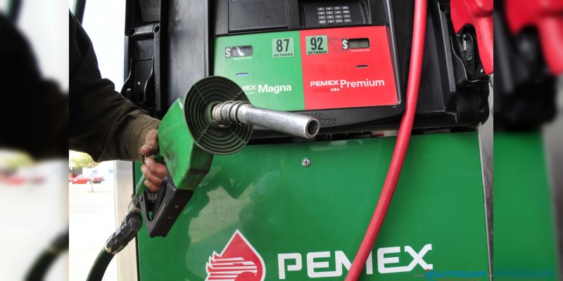 Precios de gasolinas y diésel bajan dos centavos este martes 